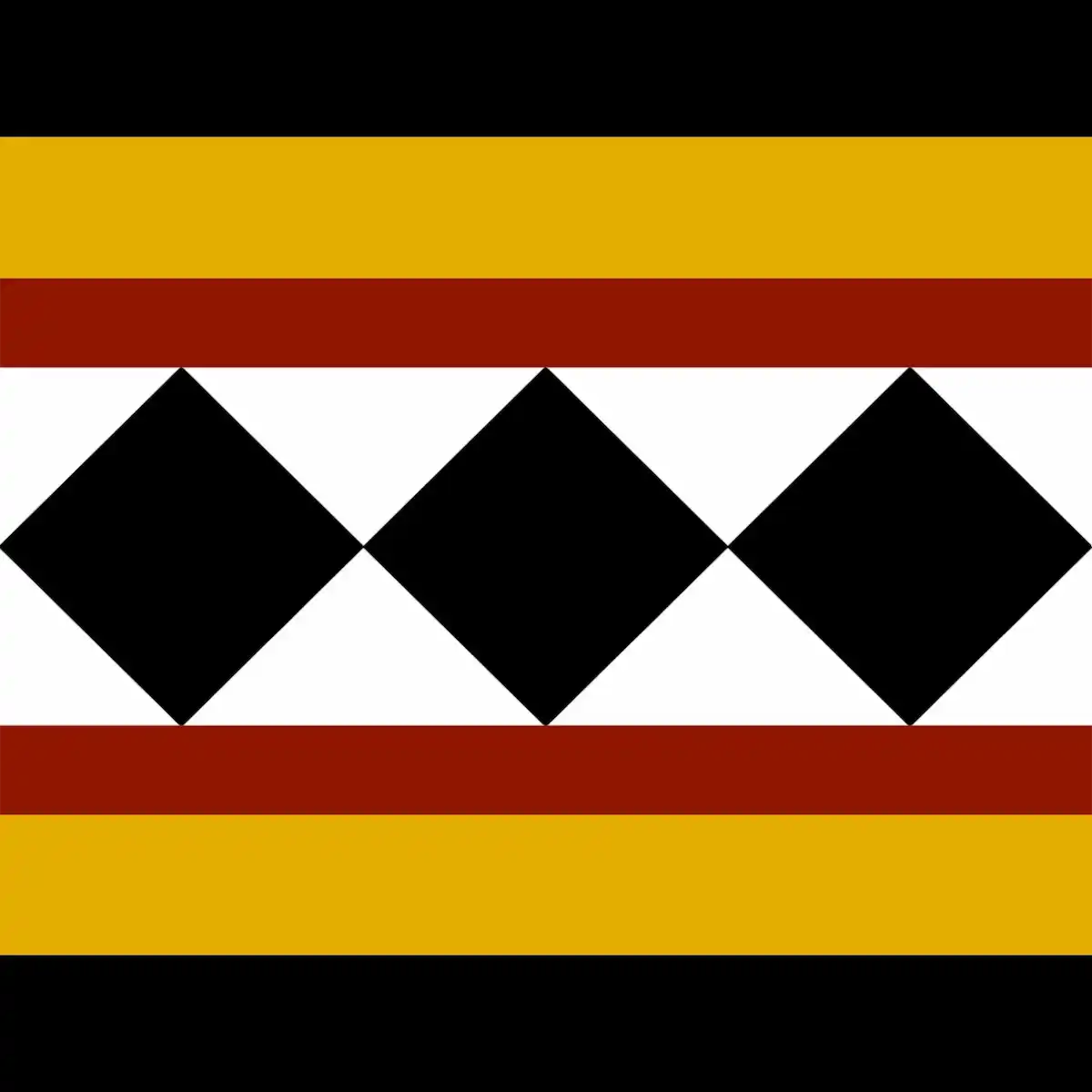Colorful Athangudi tile with border detailing