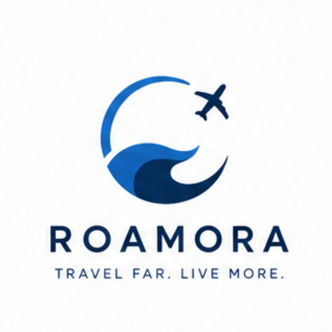 Roamora travel for Life More Logo