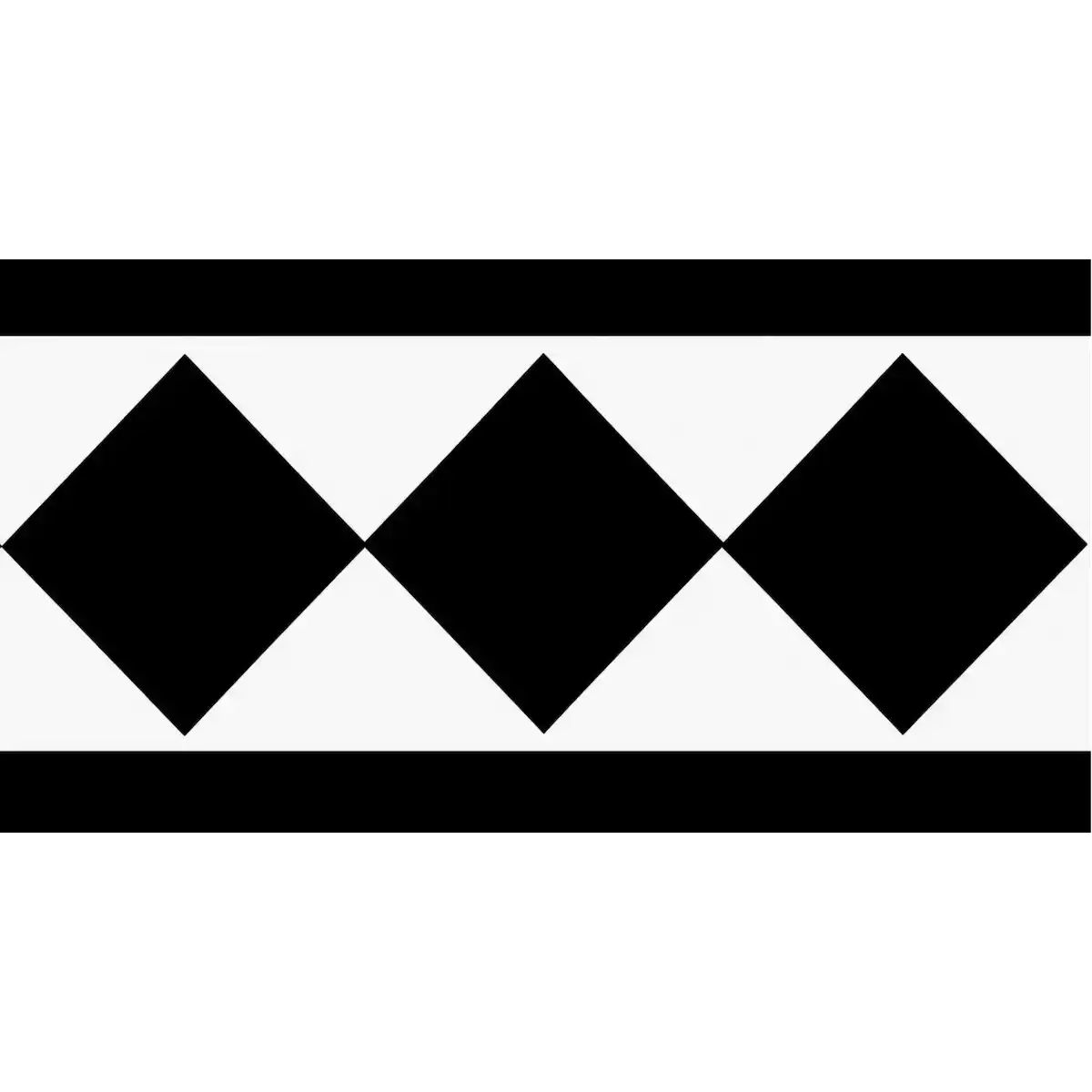 Patterned handmade Athangudi skirting tile