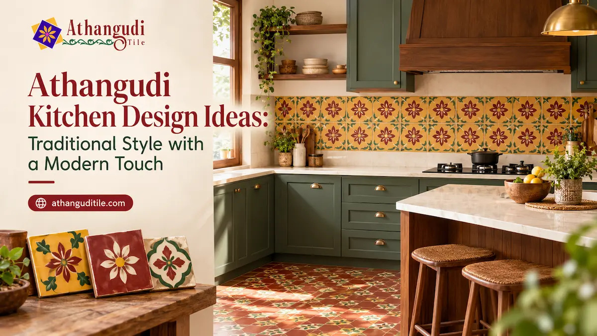 Athangudi Kitchen Design Ideas: Traditional Style with a Modern Touch